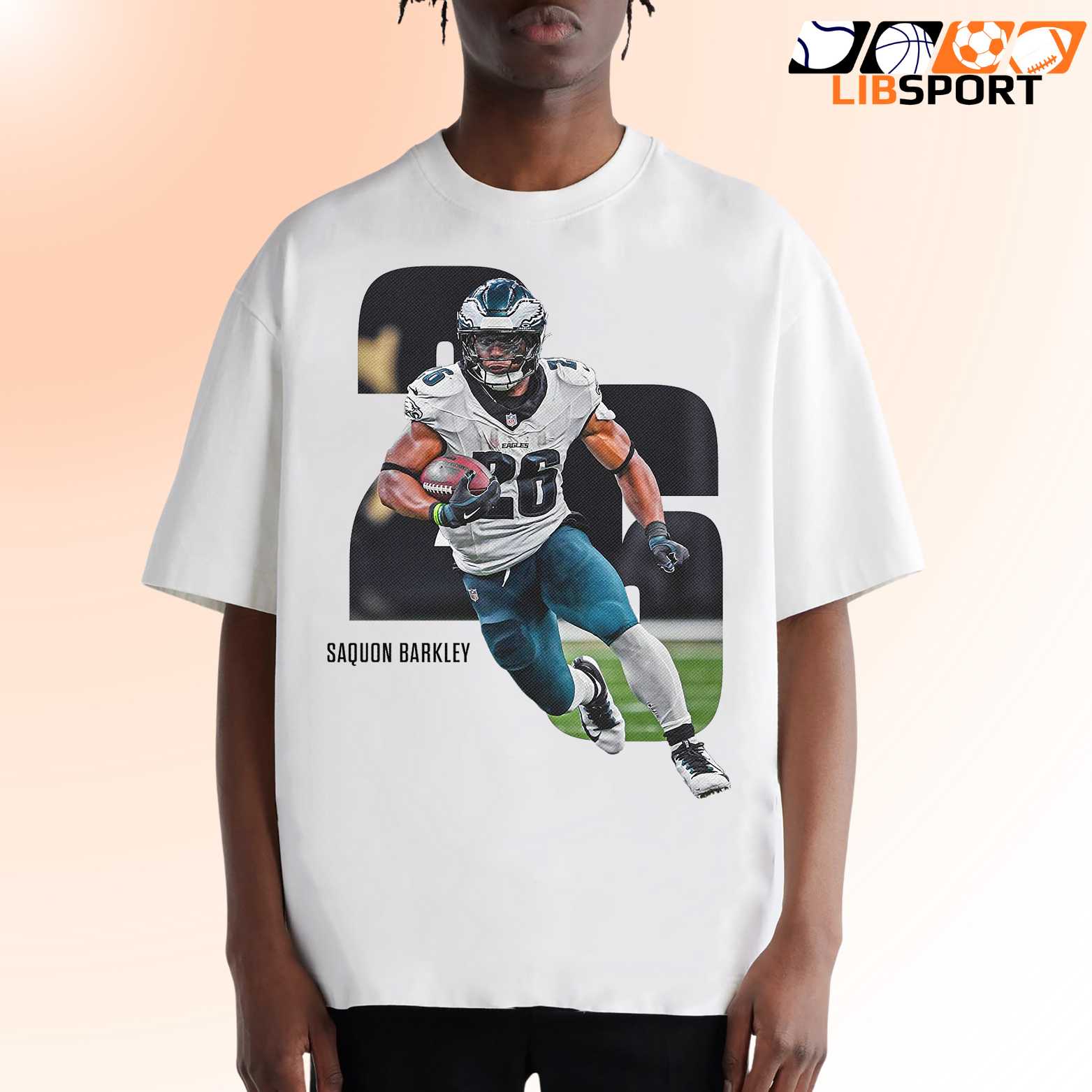 Saquon Barkley Shirt, Philadelphia Eagles Nfl Graphic Tee